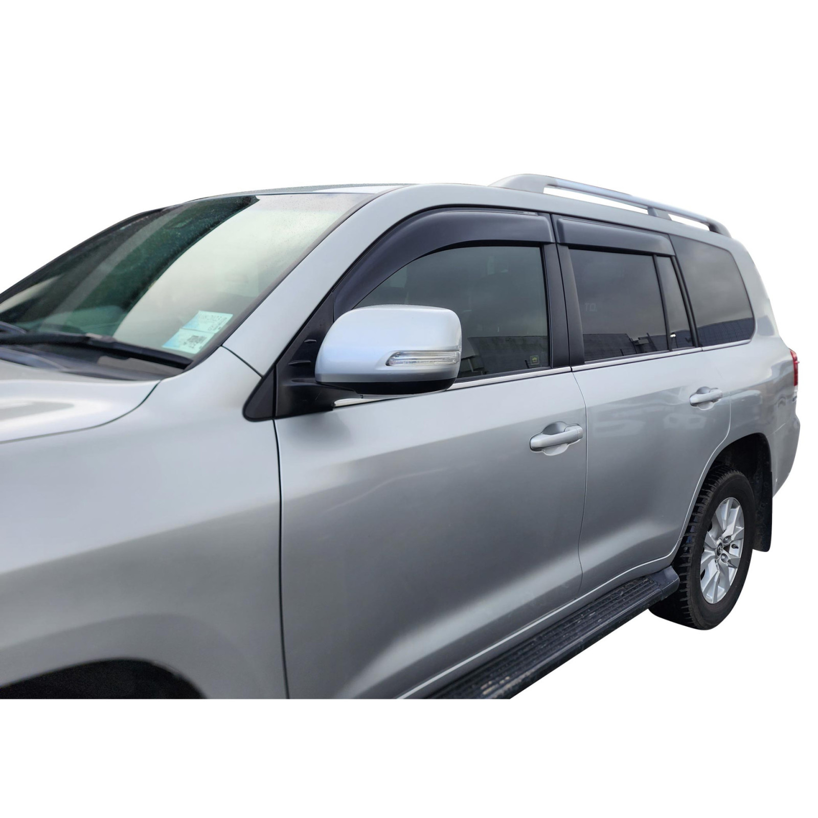 Jeu de 4 déflecteurs de vitre avant et arrière pour VDJ200 - montage collé