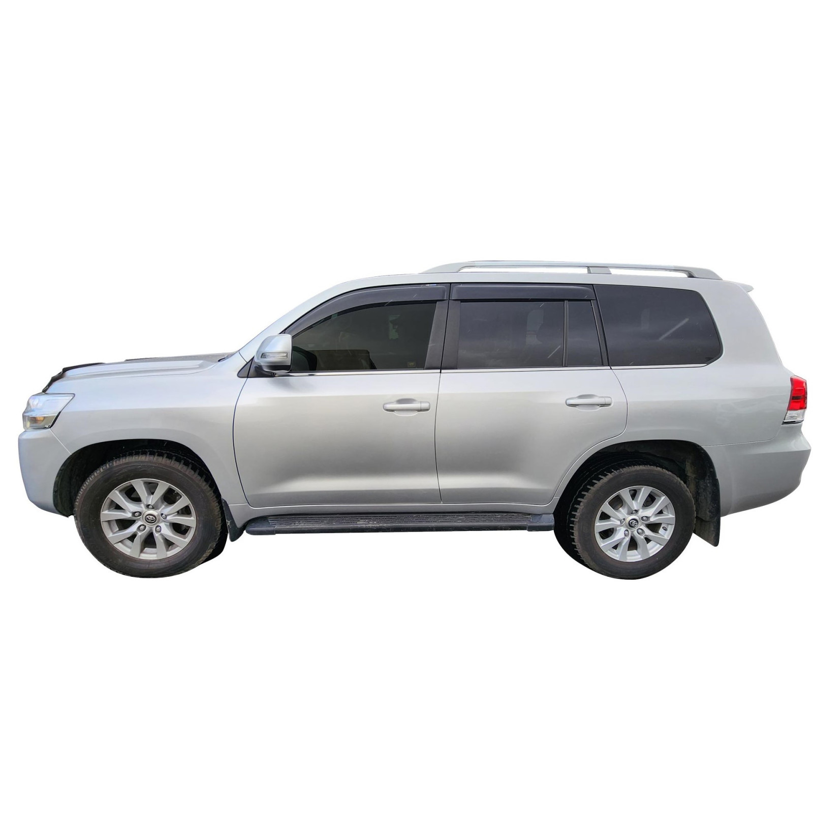 Jeu de 4 déflecteurs de vitre avant et arrière pour VDJ200 - montage collé