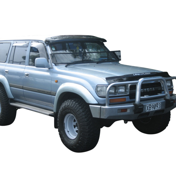 Déflecteur de vitre avant droit HDJ80 - Gros modèle Airplex