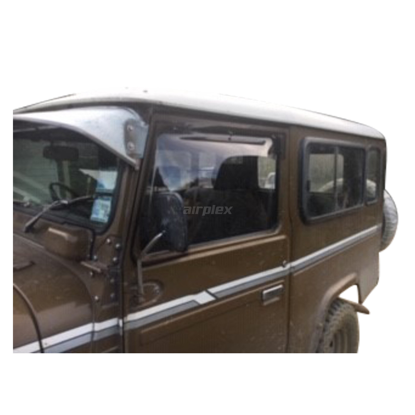 Déflecteur de vitre gros modèle avant gauche BJ4 sans déflecteur