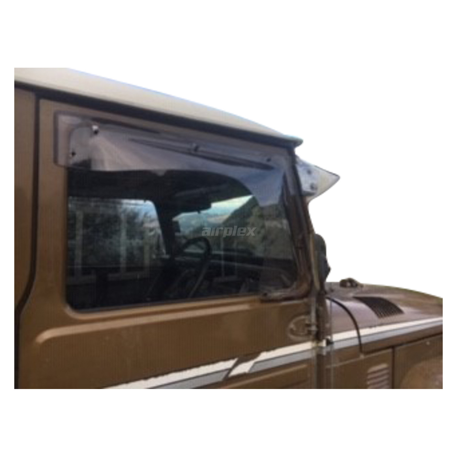 Déflecteur de vitre gros modèle avant droit BJ4 sans déflecteur