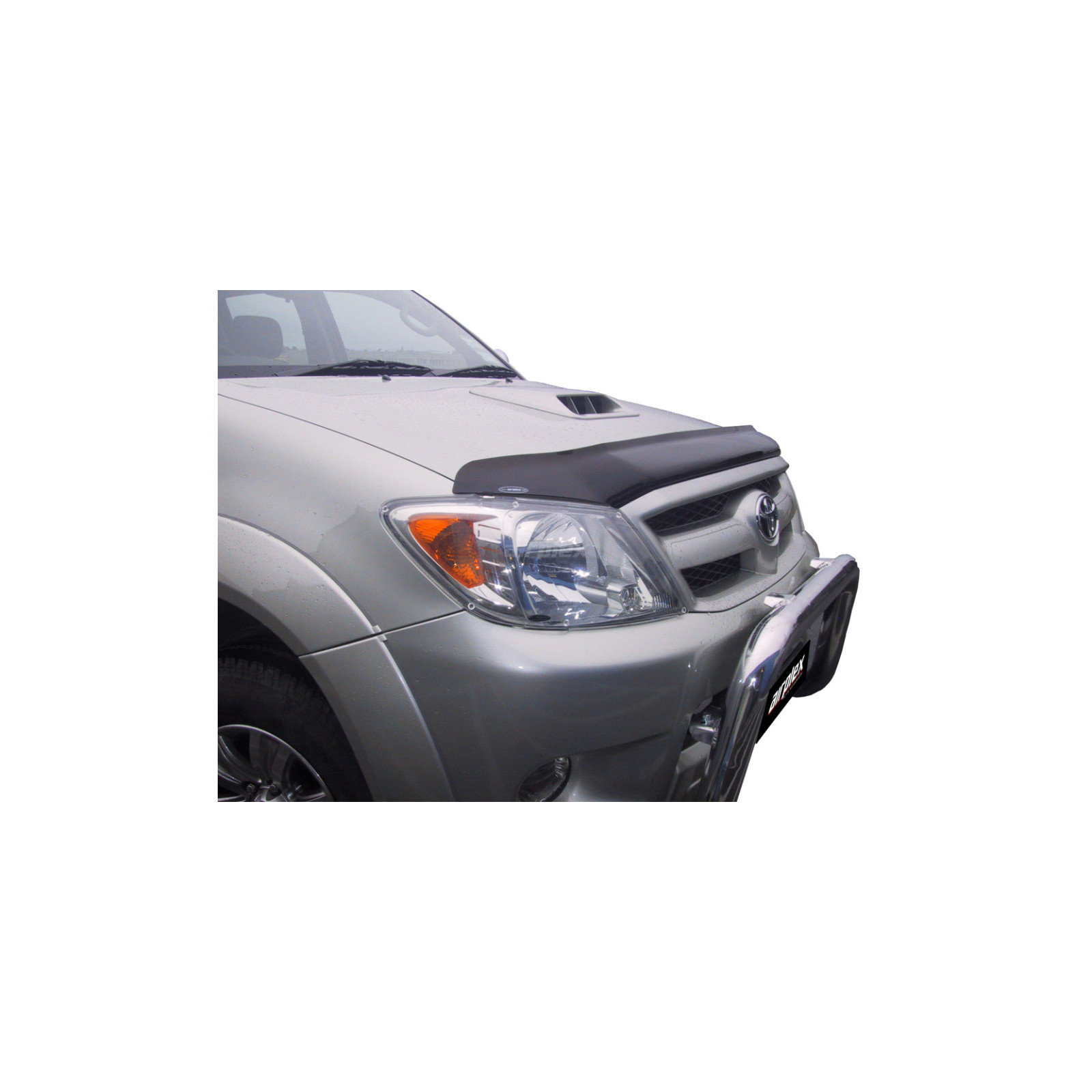 Paire protections de phare Airplex translucide Hilux Vigo 2005-2012