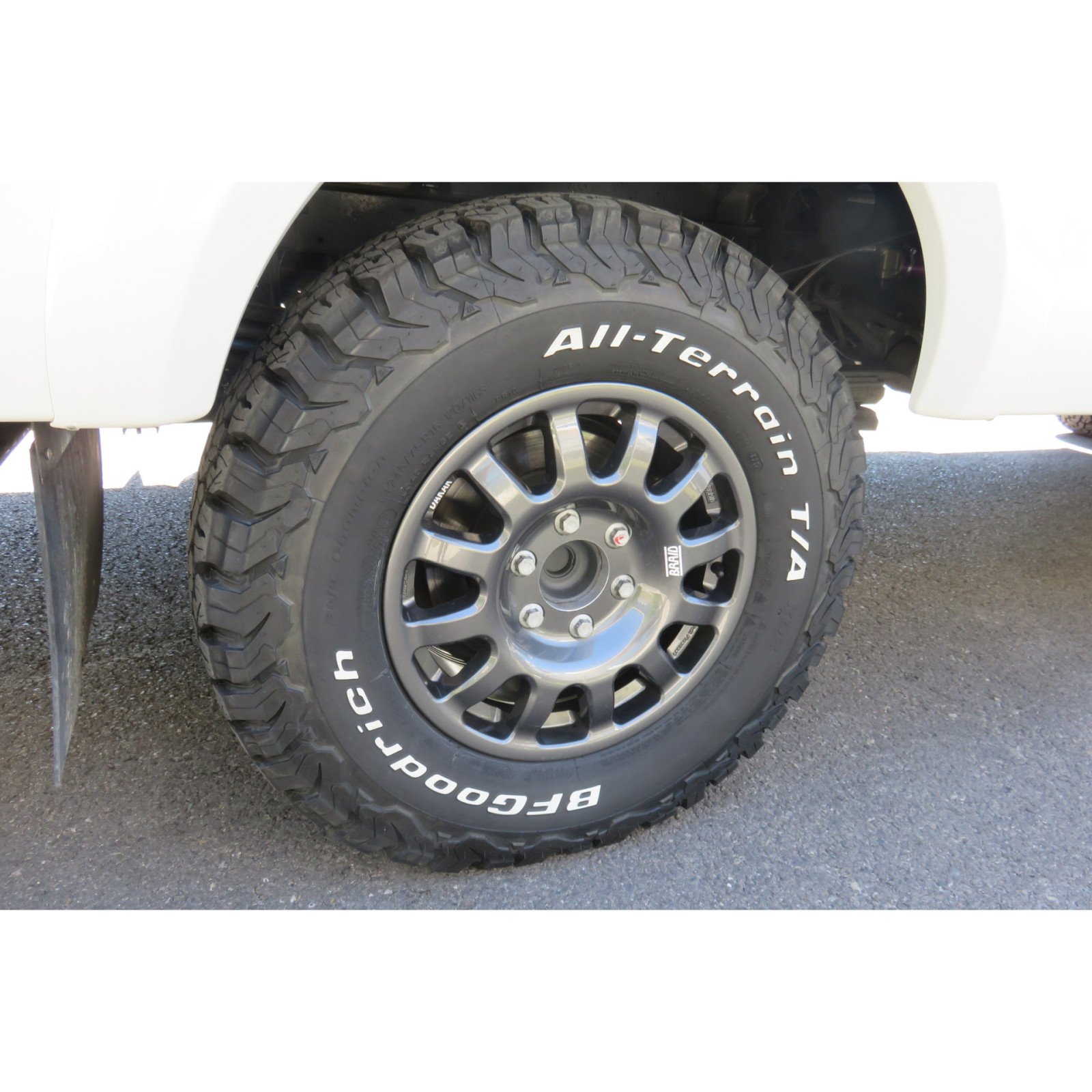 Jante aluminium Braid Fullrace grise 7x16 Mercedes Sprinter 4x4 W907 W906