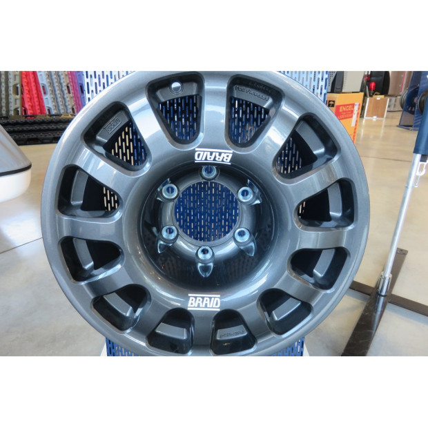 Jante Alu Braid Fullrace Grise 7x16 6x139 7 ET-10 J9 Vigo J8