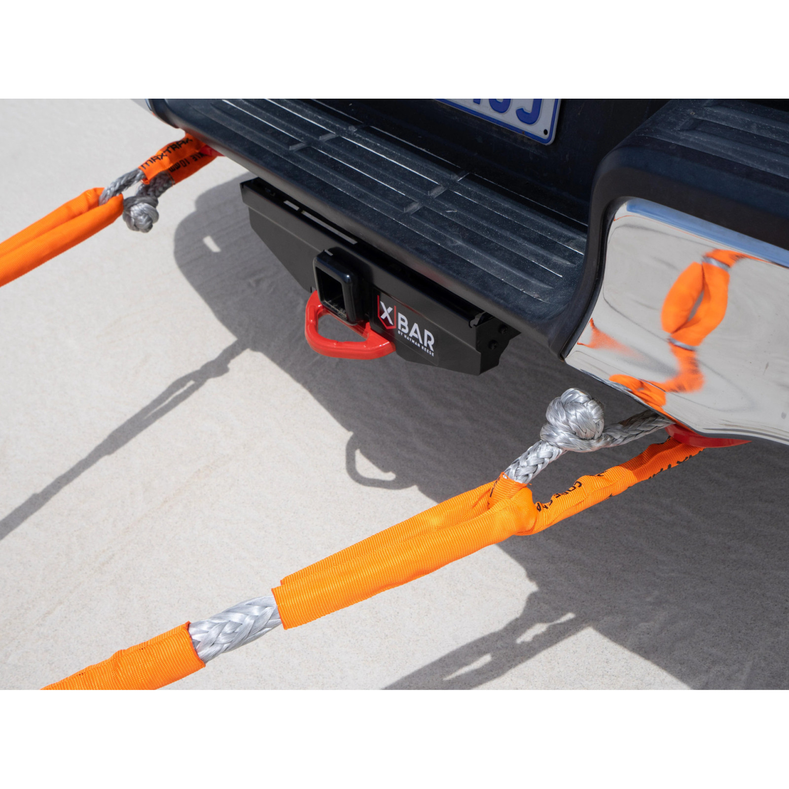 Attelage sous pare-choc avec carré 50mm intégré Toyota Hilux Revo Hayman Reese