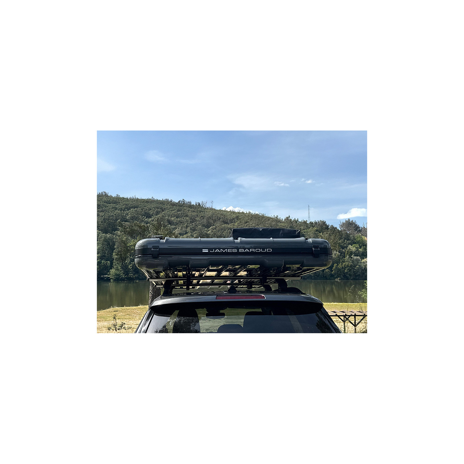 Tente de toit James Baroud Nova Frontier L Gris ardoise