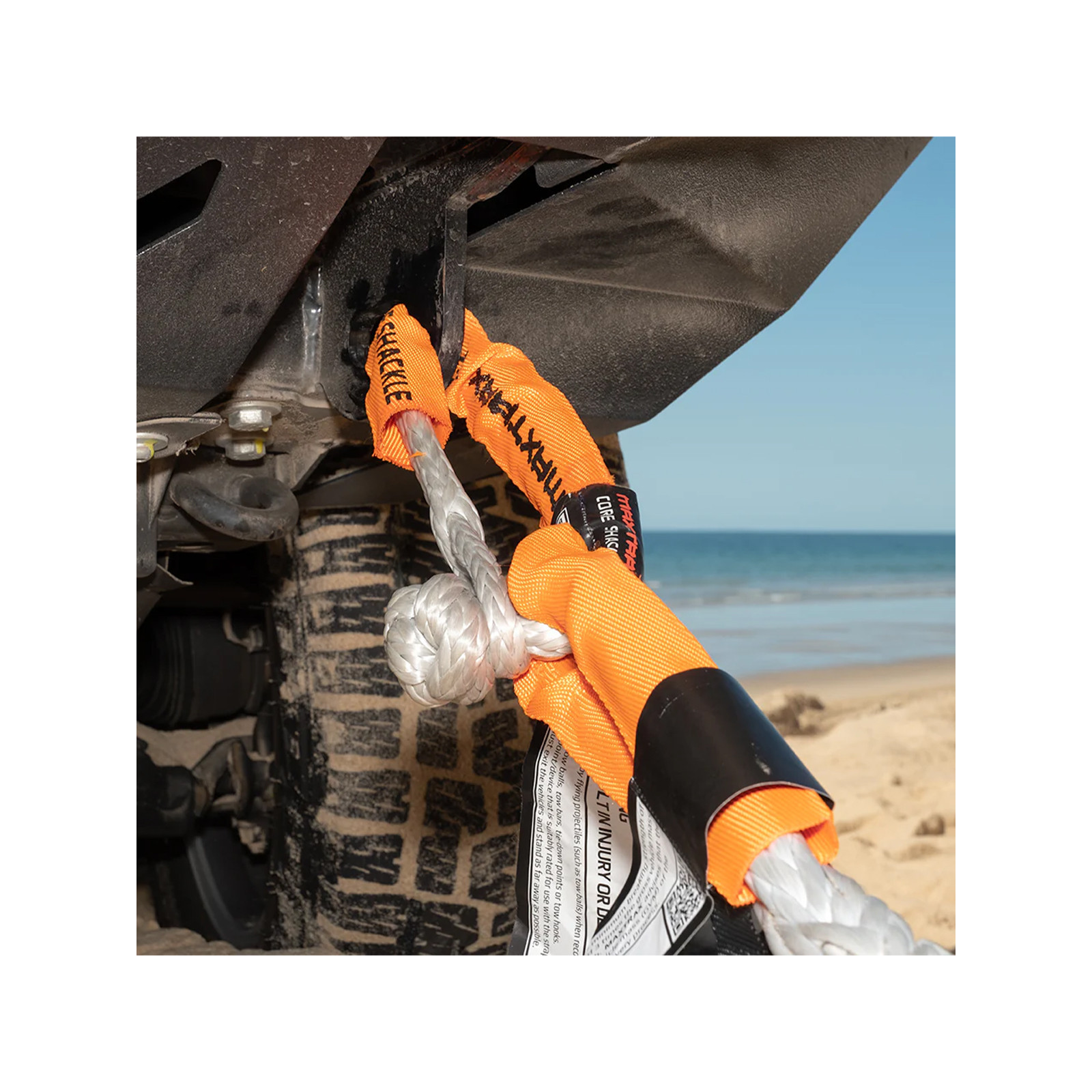 Manille souple Maxtrax Core Shackle 14T