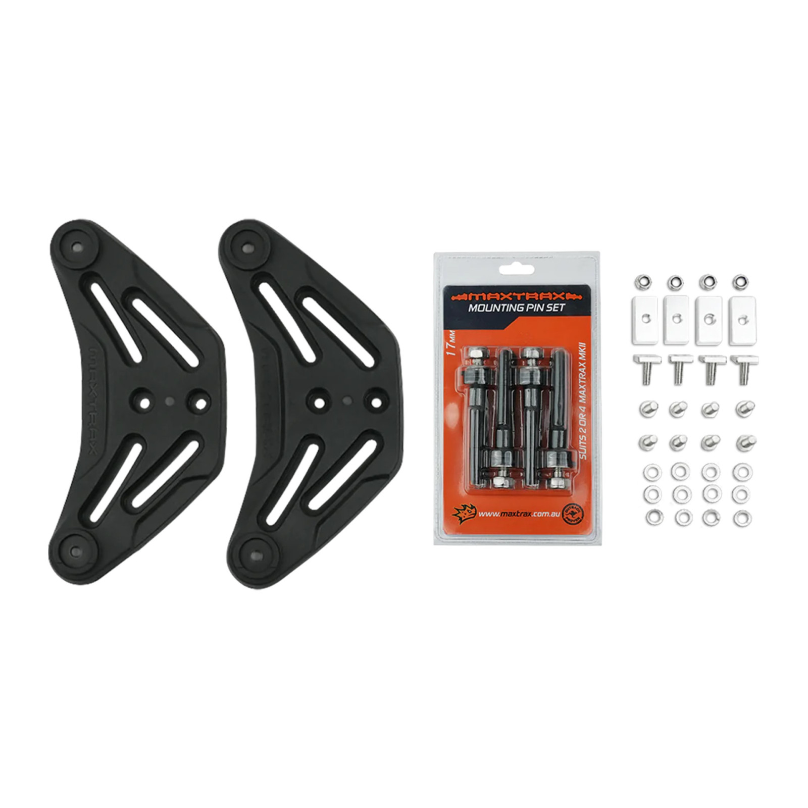 Supports plats de galerie pour Plaques à sable Maxtrax MKII