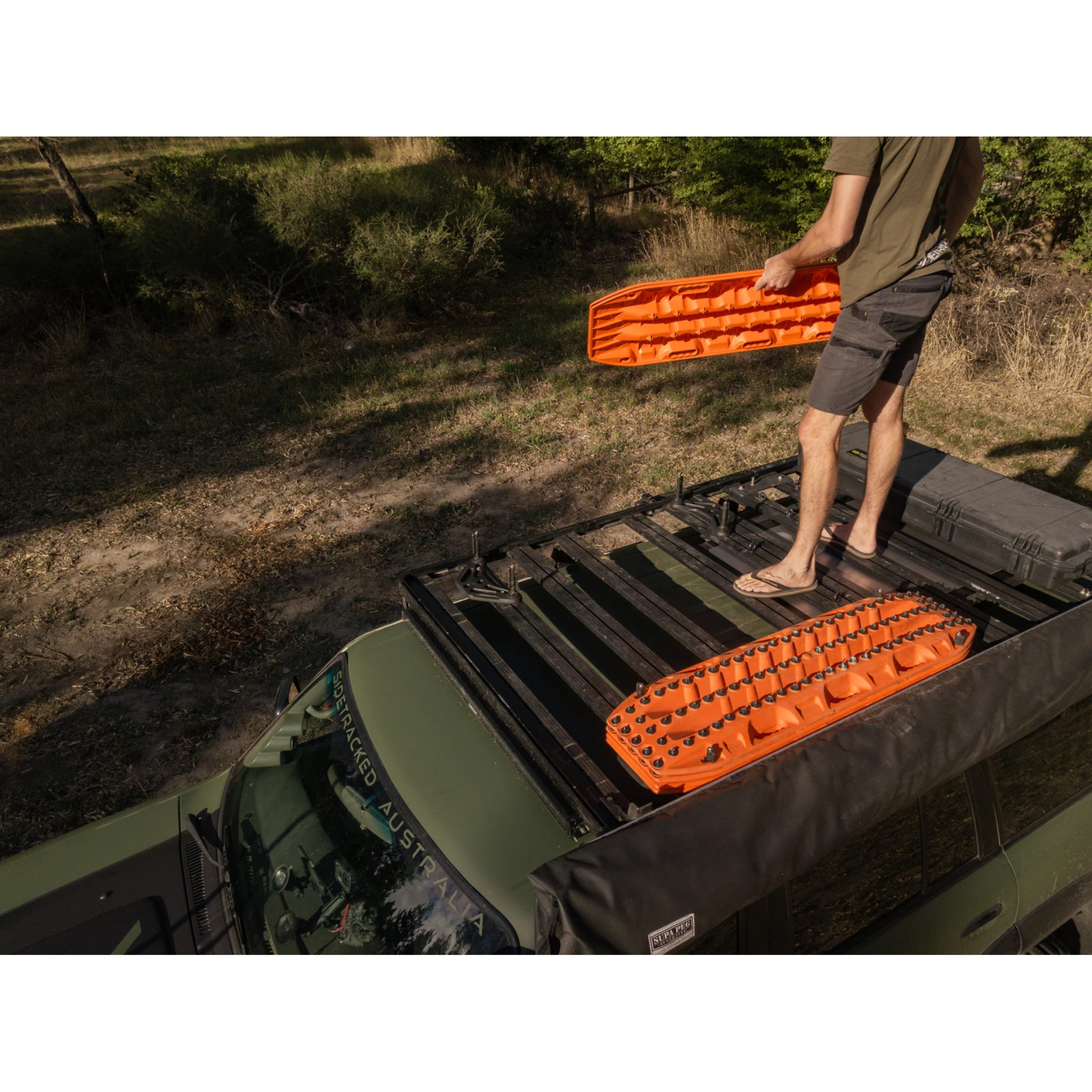 Supports plats de galerie pour Plaques à sable Maxtrax XTREME