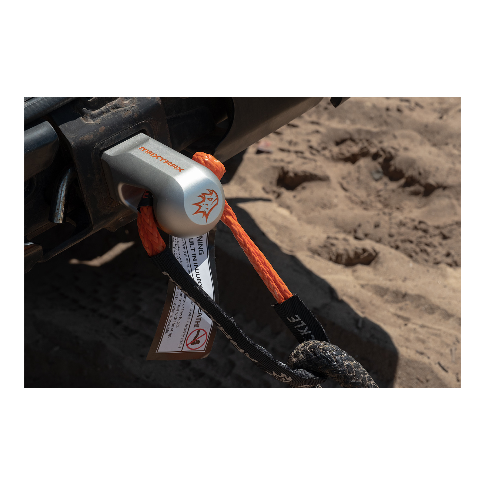 Crochet de remorquage pour corde Maxtrax Hitch 50