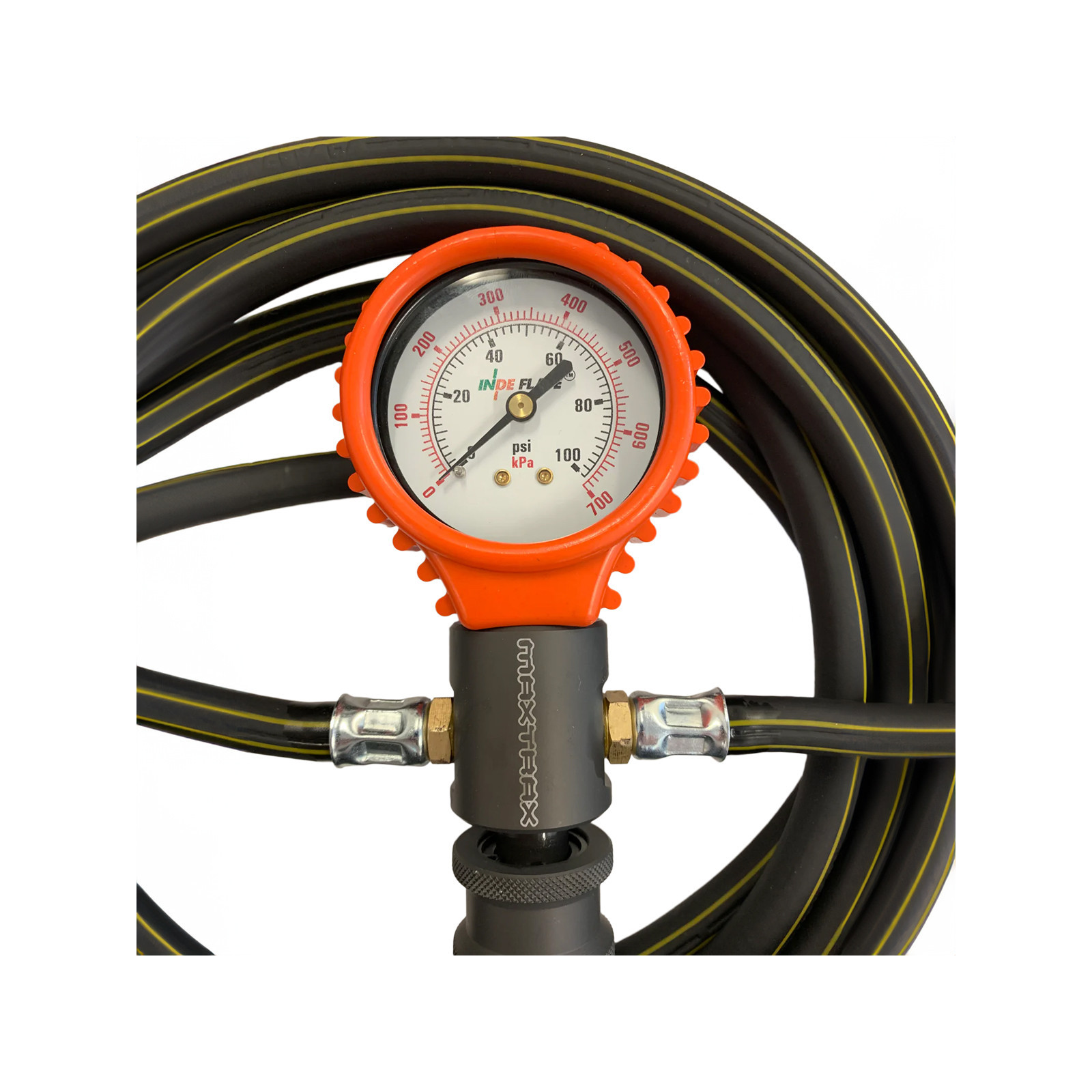 Mano de gonflage - dégonflage simultané de 2 roues Maxtrax