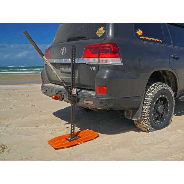Plaque à sable Maxtrax Mini + Jaxbase orange - Le set