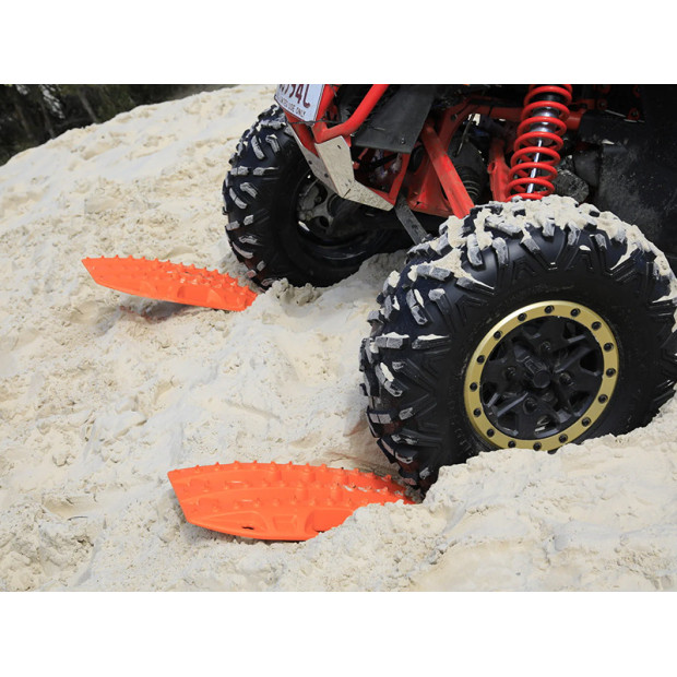 Plaques à sable Maxtrax Mini orange - La paire