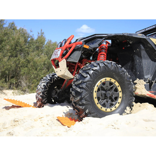 Plaques à sable Maxtrax Mini orange - La paire