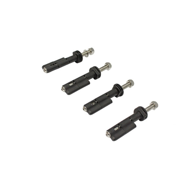Fixation rapide Maxtrax MKII - Set de 4 pièces - Longueur filetage 40mm
