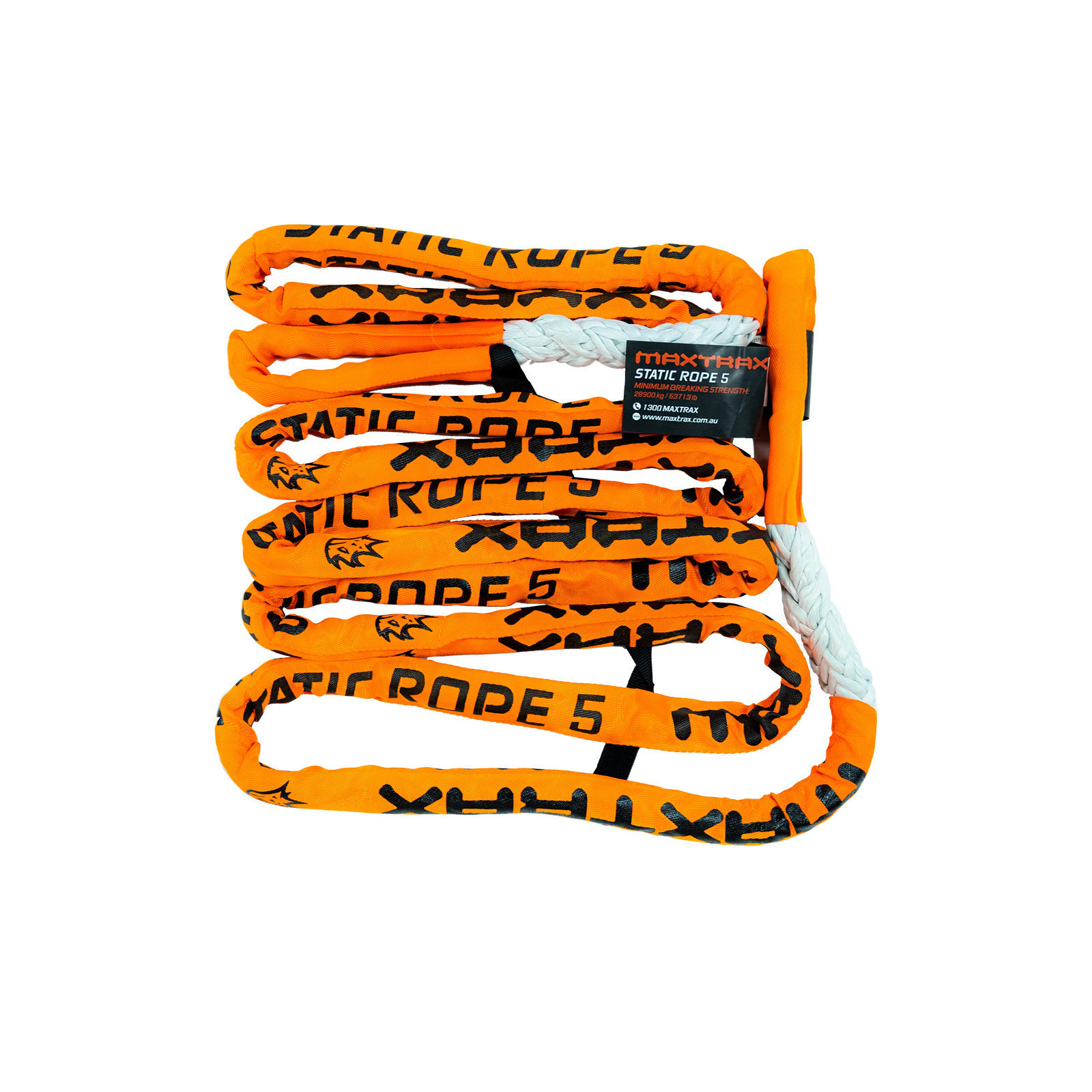 Sangle de traction non-extensible Maxtrax Static Rope - 5 M