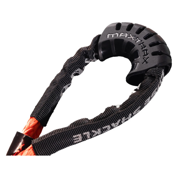 Protecteur caoutchouc noir de Manille Maxtrax Shackle shield - La paire