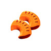 Protecteur caoutchouc orange de Manille Maxtrax Shackle shield - La paire
