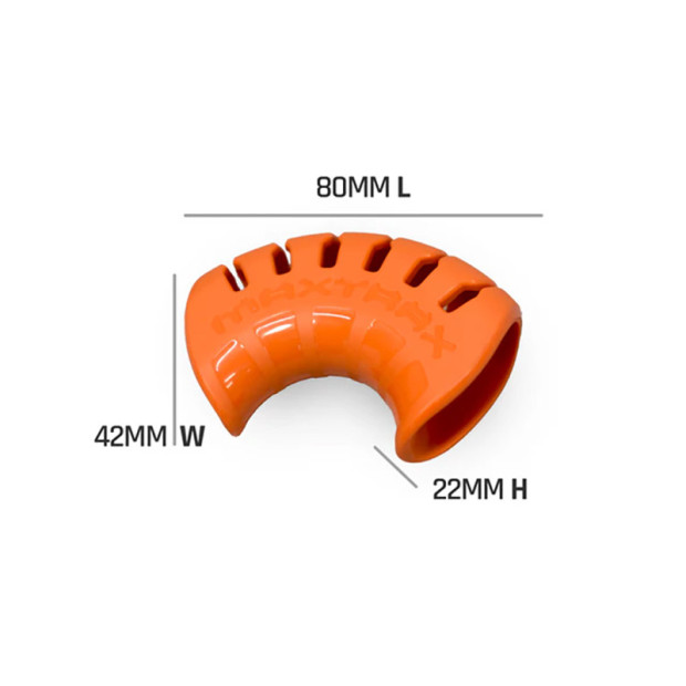 Protecteur caoutchouc orange de Manille Maxtrax Shackle shield - La paire