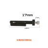 Fixation rapide Maxtrax Xtreme - Set de 4 pièces - Longueur filetage 17mm