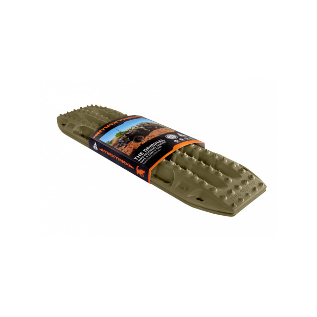 Plaques à sable Maxtrax MKII vert olive - La paire