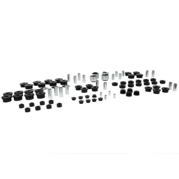 Kit complet silent blocs pont avant et arrière pour HDJ80 - avec excentriques pont avant