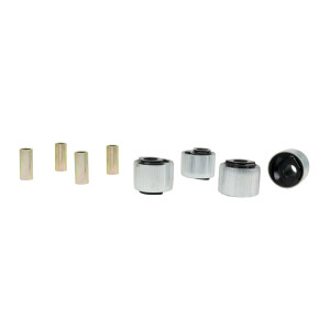 Kit de 4 silent blocs excentriques 2.5° polyuréthane souple HDJ80 KZJ70 HZJ78 Patrol GR Y60 Y61