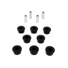 Kit silent bloc polyuréthane Nolathane tirants pont arrière inférieurs KDJ9 KZJ9