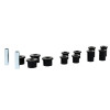 Kit silent blocs polyuréthane Nolathane lames de suspension arrière Toyota Hilux Vigo et Revo