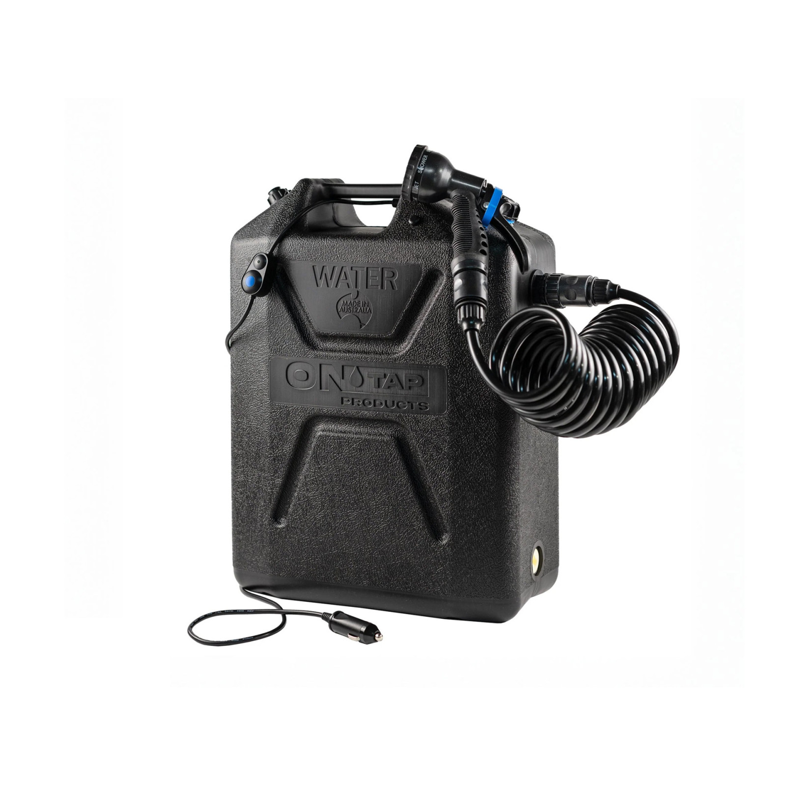 Douche portable Jerry Can 22L 12v Ontap noire