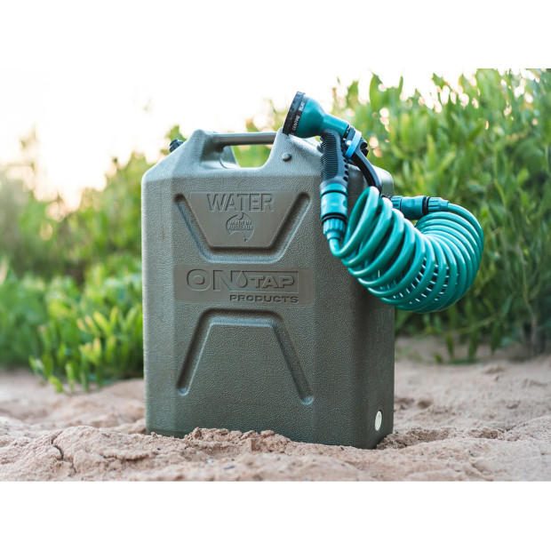 Douche portable Jerry Can 22L 12v Ontap verte