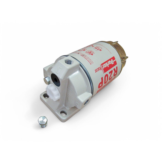 Préfiltre Racor Série 200 230R avec séparateur d'eau - débit 114L-h - Filtration 30 microns