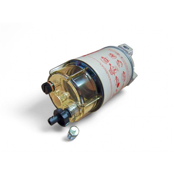 Préfiltre Racor Série 200 230R avec séparateur d'eau - débit 114L-h - Filtration 30 microns