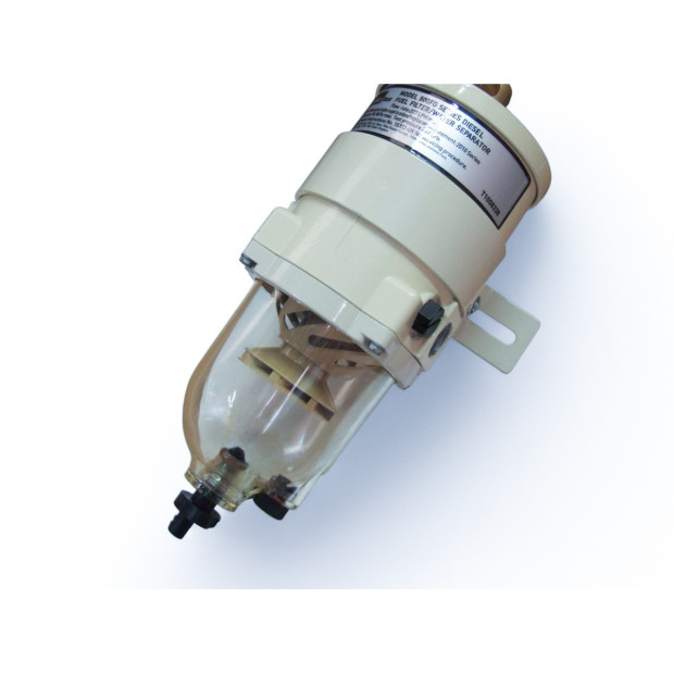 Préfiltre Racor Série 500 500FG avec séparateur d'eau - débit 227L-h - Filtration 30 microns