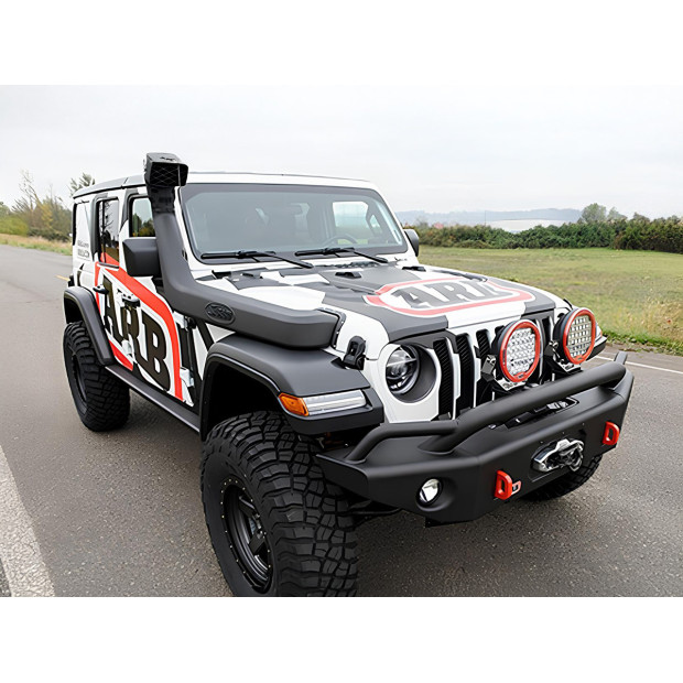 Snorkel Safari Jeep Wrangler JL et Gladiator 2 0L Turbo - 2 2 Multijet - 3 6L V6 Pentastar