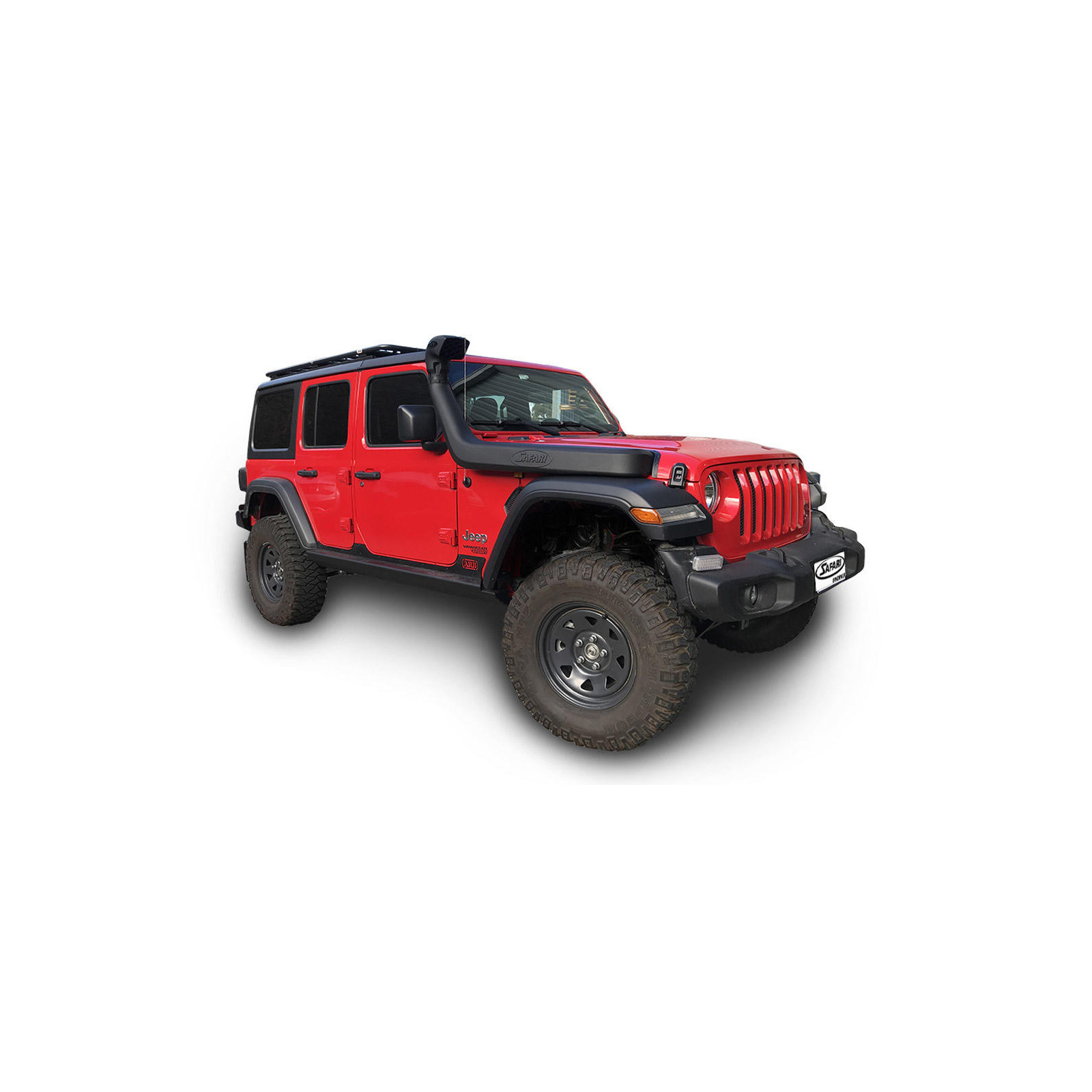 Snorkel Safari Jeep Wrangler JL et Gladiator 2 0L Turbo - 2 2 Multijet - 3 6L V6 Pentastar