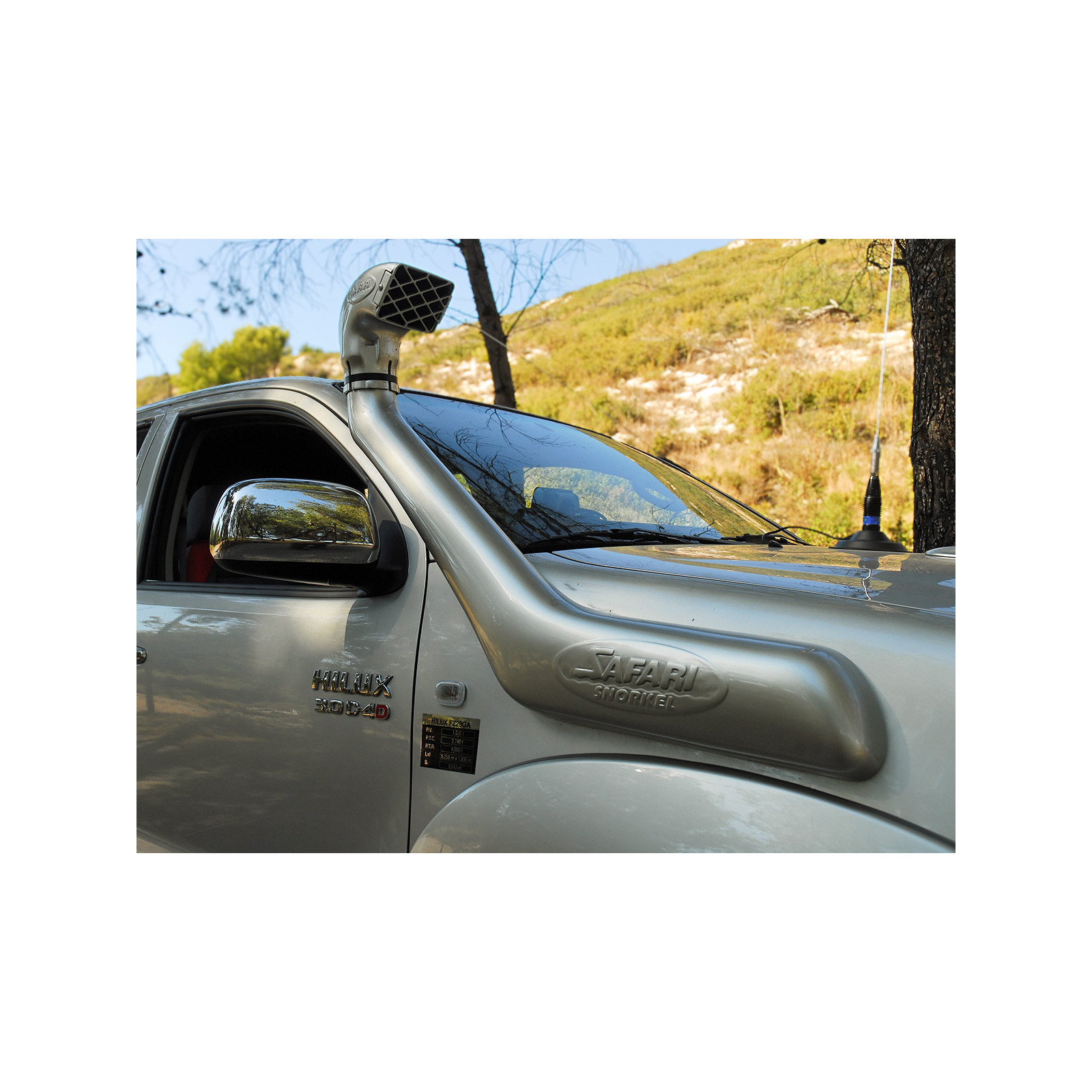 Snorkel Safari Toyota Hilux Vigo D4-D 2005-2011