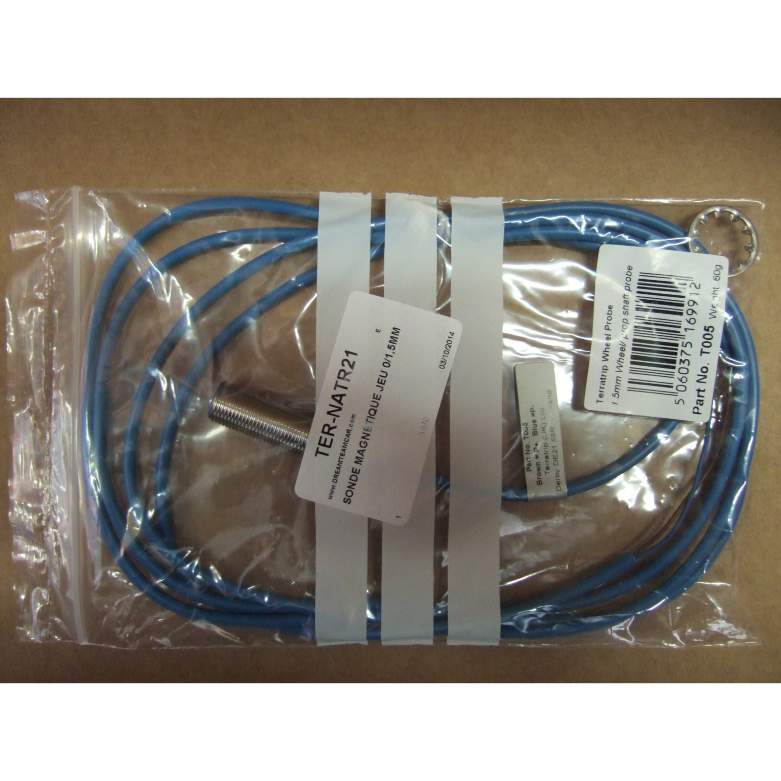 Sonde magnétique jeu 1.5 mm Terratrip