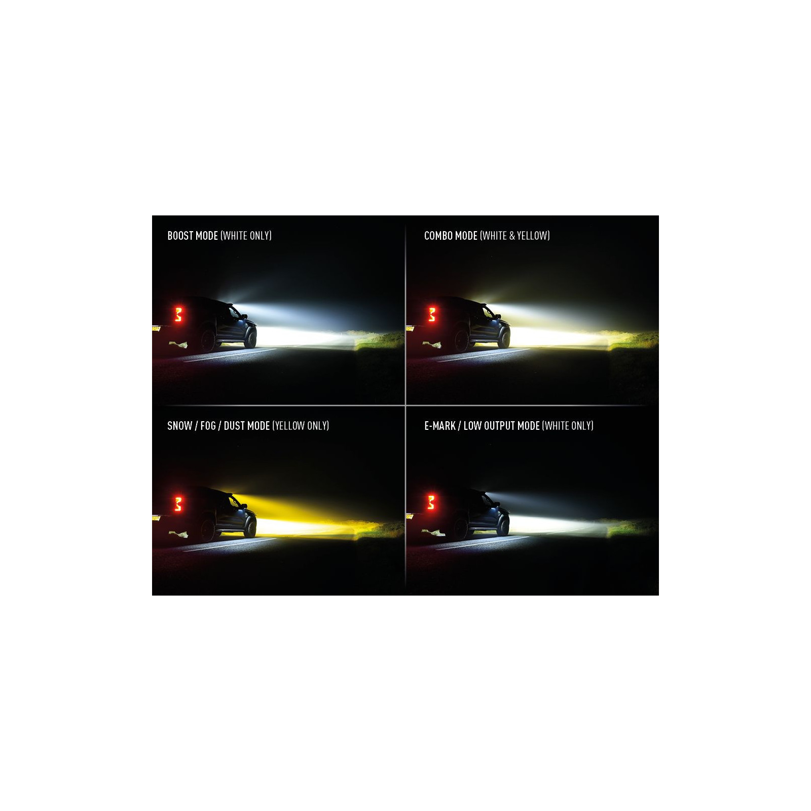 PHARE LED LAZER TRIPLE-R 12 (1250) Gen2 NOIR ELITE+