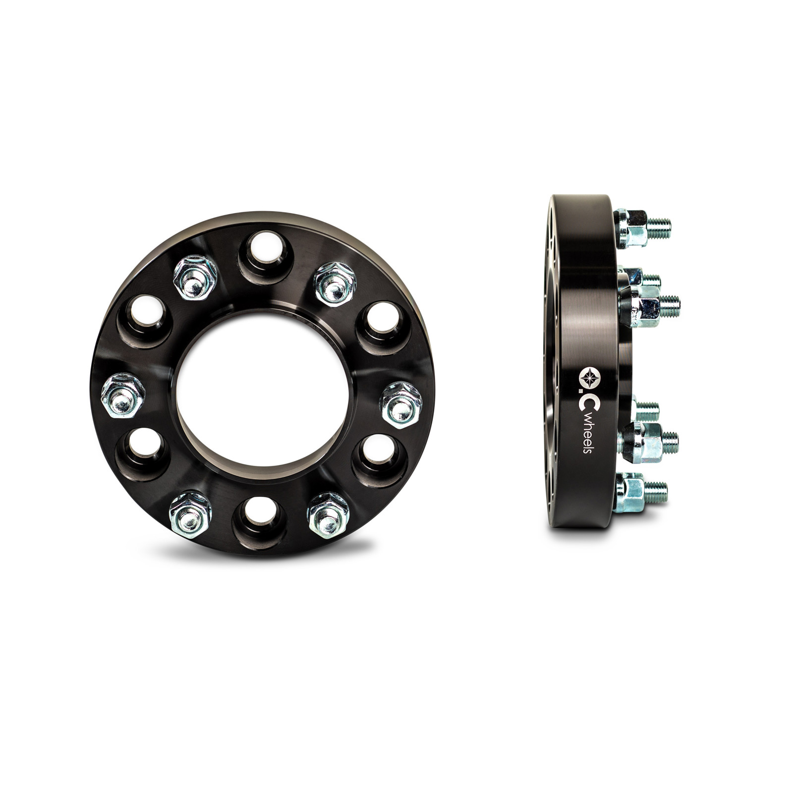 SPACER ALU OC WHEELS 30mm  TOYOTA J9/J12/J15/FJ/VIGO/REVO (jeu de 4)