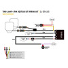 FAISCEAU 2 PHARES - GAMME CARBON / RP HYPERSPOT