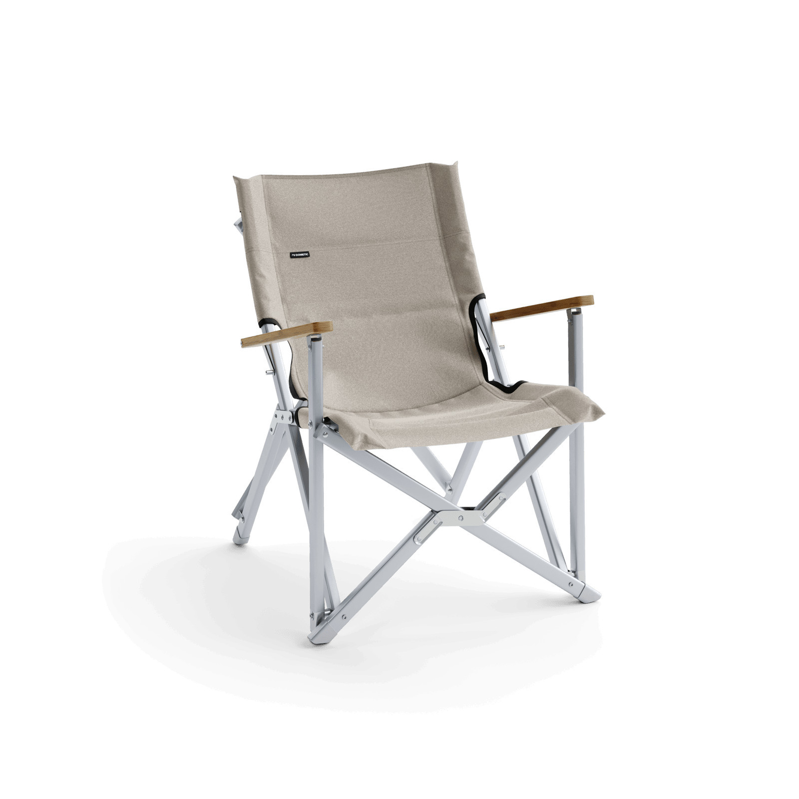 CHAISE DE CAMP PLIANTE DOMETIC - CENDRE