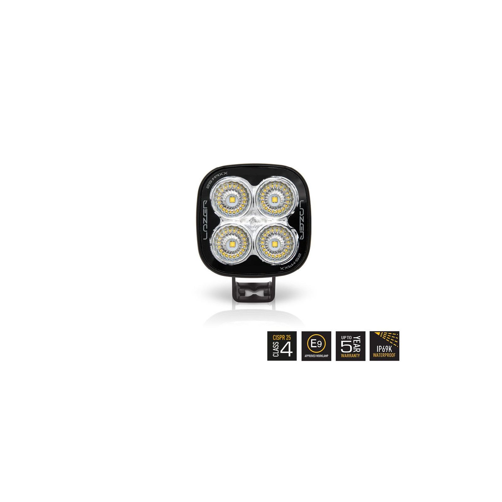 PHARE LED LAZER UTILITY 25 MAXX NOIR