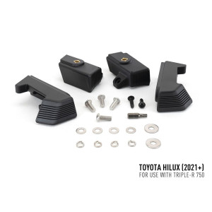 KIT MONTAGE RRR4 & LINEAR 6 CALANDRE TOYOTA HILUX 2021+