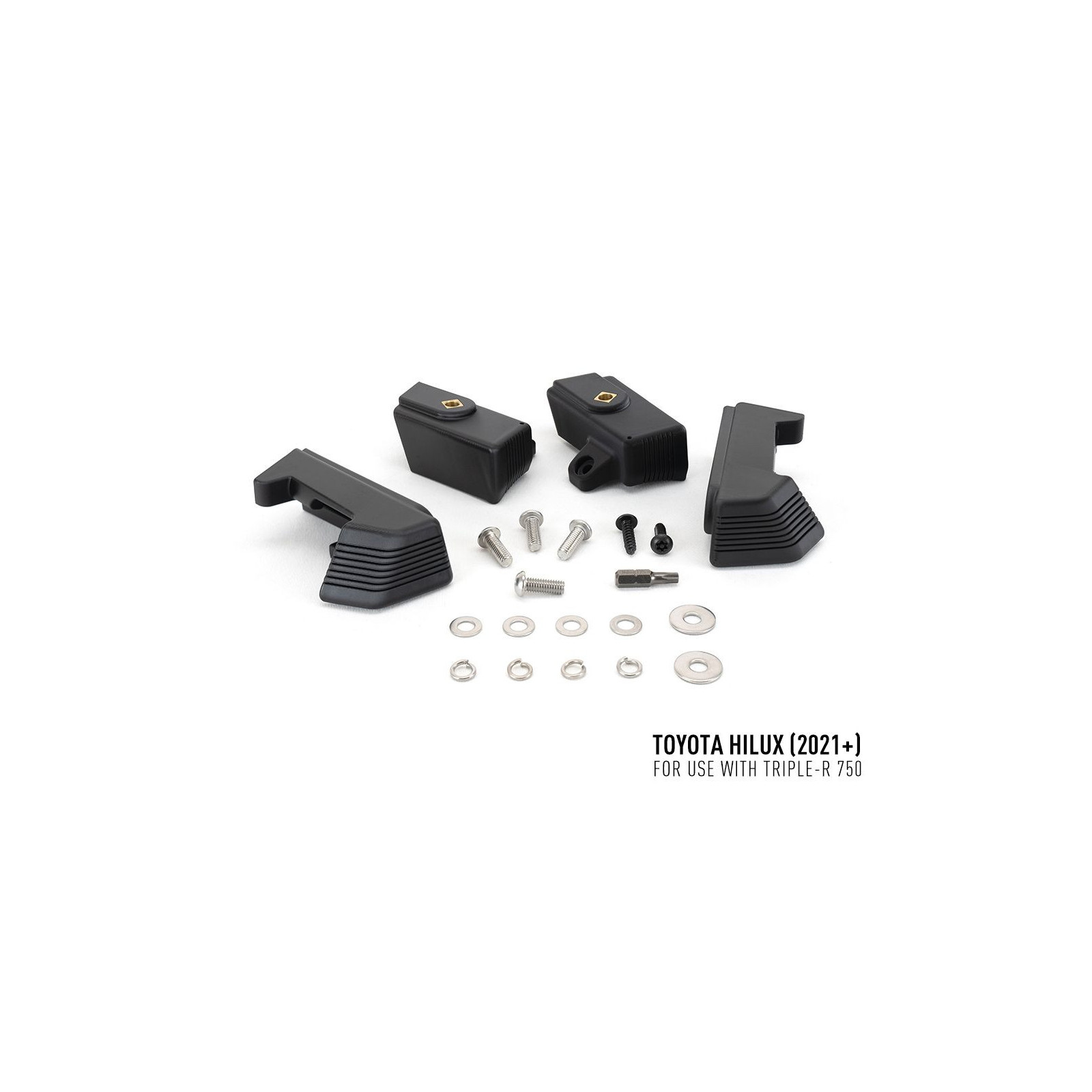 KIT MONTAGE RRR4 & LINEAR 6 CALANDRE TOYOTA HILUX 2021+