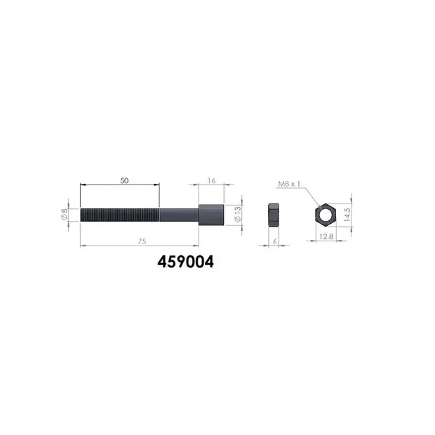 ETOQUIAU LAMES PEDDERS M8x75