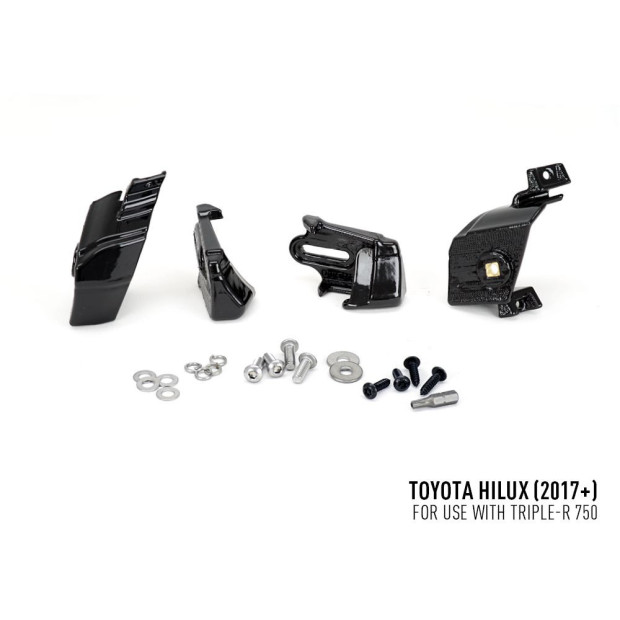 KIT MONTAGE RRR4 CALANDRE TOYOTA HILUX 2017+