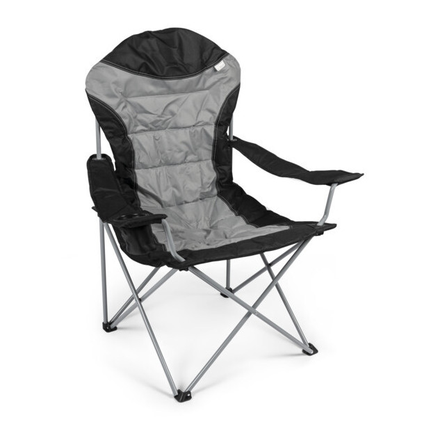 FAUTEUIL KAMPA XL DOSSIER HAUT GRIS