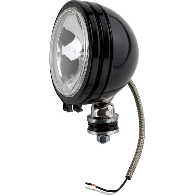 PHARE OFF ROAD 5" NOIR 12V 100W & CACHE (res.comp.)