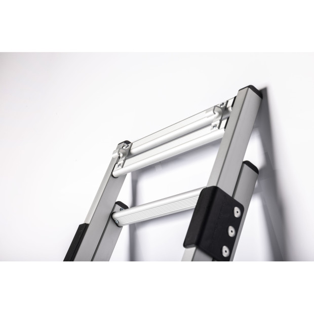 Échelle large aluminium coulissante 38.5x310cm tente de toit James Baroud